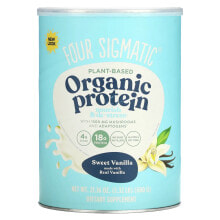 Plant-Based Organic Protein , Sweet Vanilla, 1.32 lb (600 g)