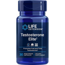 Витамины и БАДы для мужчин life Extension Testosterone Elite Комплекс для здорового уровня тестостерона 30 капсул