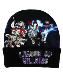 Купить мужские головные уборы My Hero Academia: Men's League Of Villains Knit Cuff Beanie