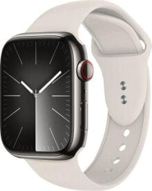 Crong Crong Liquid - Pasek do Apple Watch 38/40/41mm (kamienny beż)