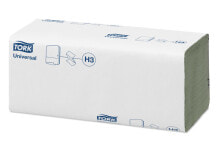 Туалетная бумага и бумажные полотенца Tork 290135 Универсальные бумажные полотенца  1 слойные   Зеленый  23 см х 24,8 см  4000 шт