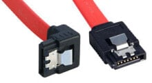 Различные комплектующие для компьютеров lindy SATA Cable, 1m кабель SATA Красный 33458