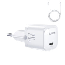 Купить аксессуары для телефонов joyroom: Зарядное устройство USB-C PD 20W Joyroom JR-TCF02 белое