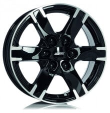 Колесный диск литой Alutec Titan diamant-schwarz frontpoliert 7.5x17 ET39 - LK6/114.3 ML66.1