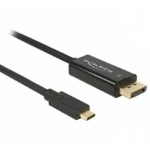 DELOCK 85256 4K 60Hz USB-C To DisplayPort Adapter