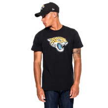 Мужские спортивные футболки NEW ERA Jacksonville Jaguars Team Logo Short Sleeve T-Shirt
