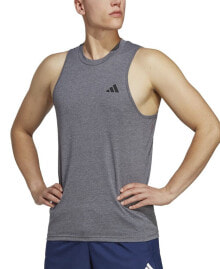 adidas men's Essentials Slim-Fit Feelready Training Tank