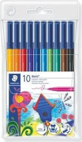 Staedtler STAEDTLER Fasermaler Noris 10ST WP-Etui