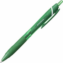 Liquid ink pen Uni-Ball Jetstream SXN-150C-07 Green 1 mm (10 Pieces)