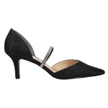 Купить черные женские туфли на каблуке Nina: Nina Brystol Glitter Pointed Toe Evening Pumps Womens Black Dress Casual BRYSTOL