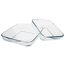 Dishes and molds for baking and baking