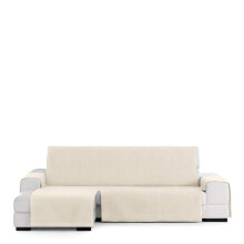 Right short arm chaise longue cover Eysa LEVANTE Beige 100 x 110 x 290 cm