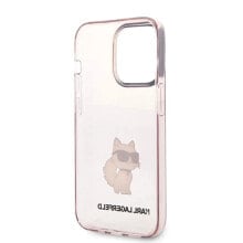 KARL LAGERFELD Klhcp14Xhnchtcp iPhone 14 Pro Max 6.7 Ikonik Choupette phone case