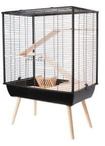 Клетки и домики для грызунов Zolux Black cage Neo Cozy large rodents H80