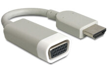 DeLOCK 65469 кабельный разъем/переходник HDMI-A VGA Белый