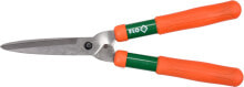 Hand-held garden shears, pruners, height cutters and knot cutters