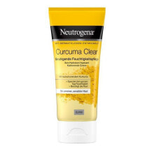 Neutrogena Curcuma Clear Увлажняющий и успокаивающий безмасляный крем для проблемной кожи с куркумой 75 мл