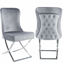 Chair DKD Home Decor Grey 53 x 64 x 99,5 cm