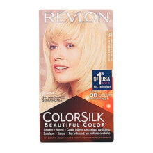 Краска для волос Revlon ColorSilk Beautiful Color No. 03 Ultra Light Sun Blonde Стойкая краска для волос без аммиака, оттенок ультра-светлый-солнечный блонд