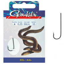 GAMAKATSU Booklet Eel 5013F Tied Hook 0.300 mm