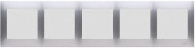 Умные розетки, выключатели и рамки kontakt-Simon Fivefold SIMON54 universal silver frame - DR5 / 43