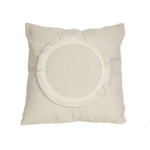 Cushion Romimex White 45 x 10 x 45 cm