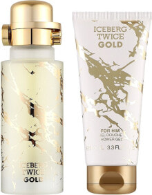 Iceberg Twice Gold - Duftset (Eau de Toilette /125 ml + Duschgel /100 ml)