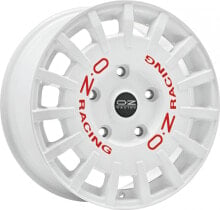 Колесный диск литой OZ Rally Racing white 8x17 ET45 - LK5/114.3 ML75