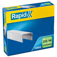RAPID 23/14 mm x1000 Standard Galvanized Staples