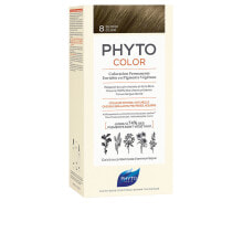 Phyto PhytoColor Permanent Color 8 Стойкая краска для волос, с растительными пигментами, оттенок светлый блонд