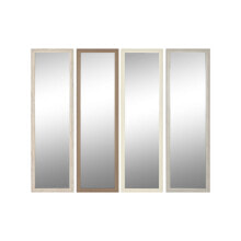 Настенное зеркало Home ESPRIT Белый Коричневый Бежевый Серый Стеклянный полистирол 36 x 2 x 125 cm (4 штук)
