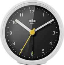 Braun BC 12 WB quartz alarm clock, white (67050)