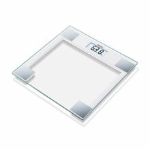 Digital Bathroom Scales Beurer GS-14 White Transparent