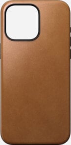 Nomad Nomad Modern Leather Case, english tan - iPhone 15 Pro Max