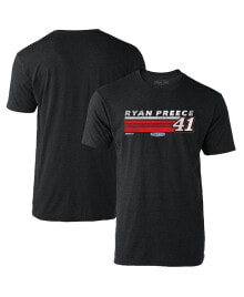 Купить мужские футболки и майки Stewart-Haas Racing Team Collection: Men's Heather Charcoal Ryan Preece Hot Lap T-shirt