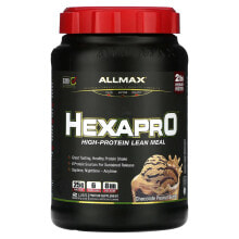 ALLMAX, Hexapro, постная еда с высоким содержанием белка, клубника, 907 г (2 фунта)