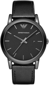 Часы мужские наручные Emporio Armani AR1732 черные с ремешком