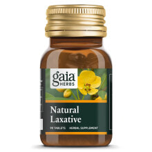 Витамины и БАДы для пищеварительной системы Gaia Herbs RapidRelief Natural Laxative Натуральное слабительное средство  90 таблеток