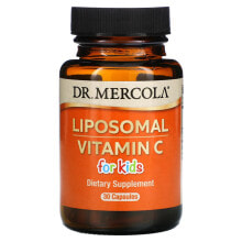ДР. Меркола, липосомальный витамин C для детей, 30 капсул