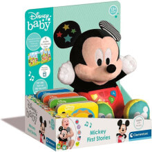 Купить куклы и пупсы для девочек Clementoni: Интерактивная игрушка Clementoni Baby Mickey Рассказчик Мишка - многокрасочный