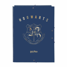Folder Harry Potter Magical Brown Navy Blue A4 (26 x 33.5 x 2.5 cm)