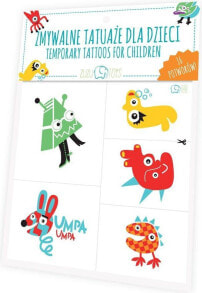 Zuzu Toys Zmywalne tatuaże dla dzieci - Potwory - 145660