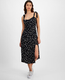 Tommy Jeans women's Floral-Print Ruffled Midi Dress