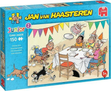 Детские развивающие пазлы Jumbo Puzzle Junior 150 Haasteren Impreza urodzinowa G3