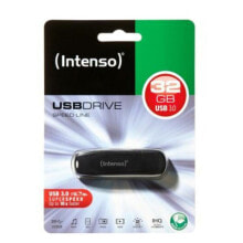 Купить сетевые хранилища NAS Intenso: USВ-флешь память INTENSO FAELAP0356 USB 3.0 32 GB Чёрный 32 GB USВ-флешь память