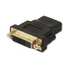 Techly IADAP-HDMI-644 кабельный разъем/переходник DVI-D Черный