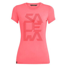Мужские футболки SALEWA Print Short Sleeve T-Shirt
