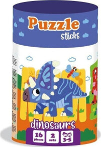 Детские развивающие пазлы roter Kafer Puzzle sticks patyczki &#039;&#039;Dinozaury&quot;  RK1090-02