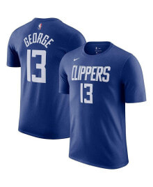 Nike men's Paul George Royal LA Clippers Name and Number T-shirt