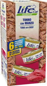 Life Pet Care Life Cat Karma Dla Kota Tuńczyk Wołowina 6x50g